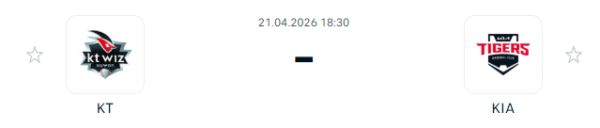[대한민국 KBO] 2026년04월21일 kt wiz vs KIA 타이거즈 분석 중계
