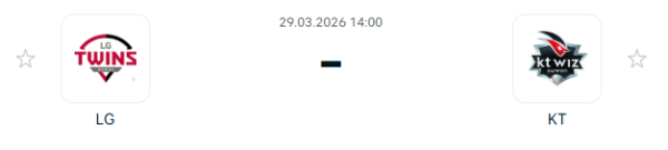 [KBO 야구] 2026년03월29일 LG 트윈스 vs kt wiz 분석 중계