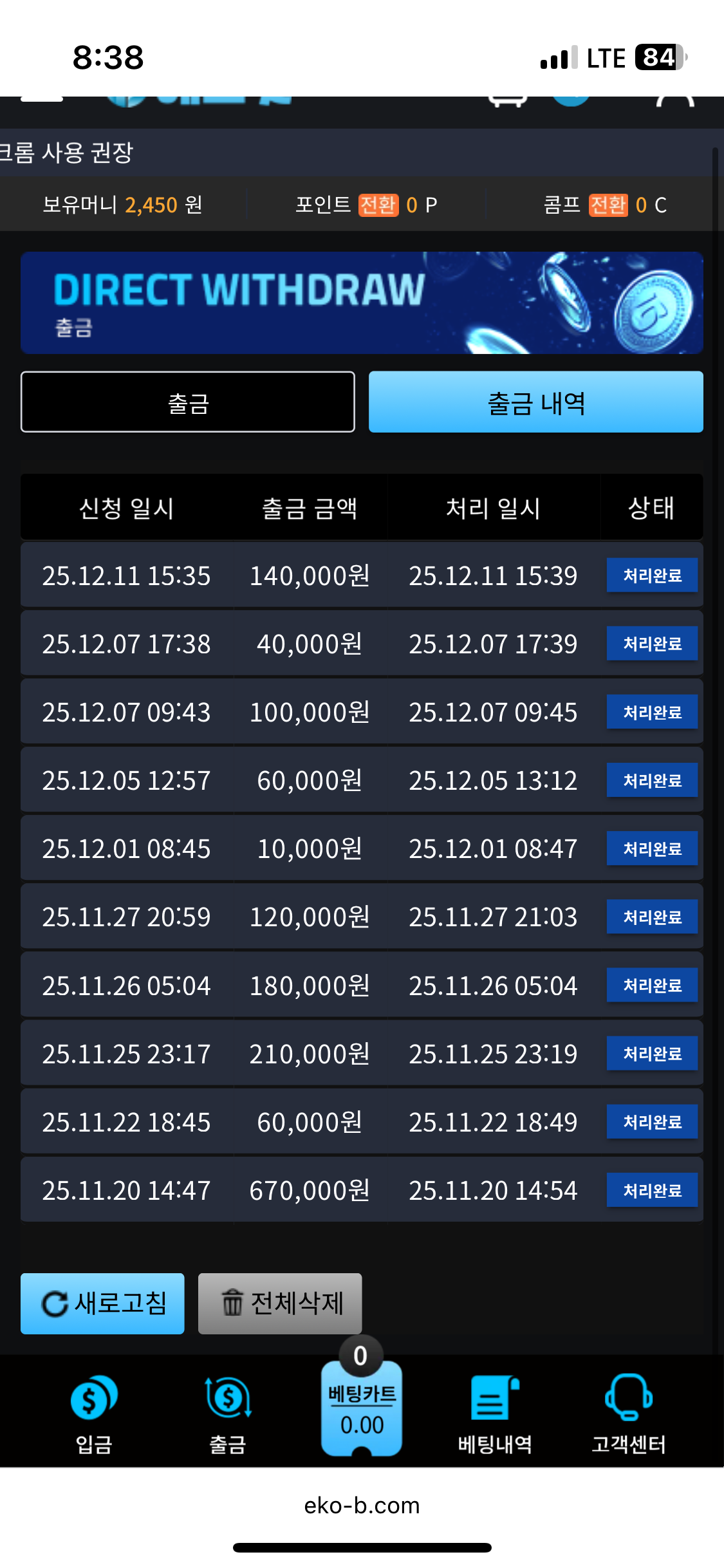 에코벳 후기